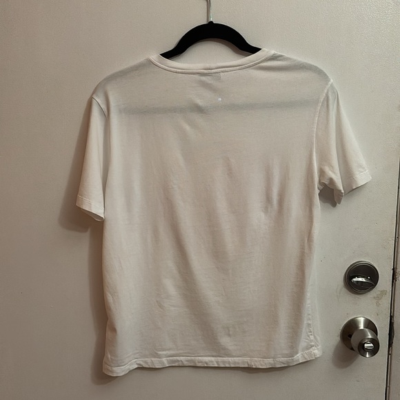 Sandro red velvet Sister sister t-shirt - Picture 4 of 6